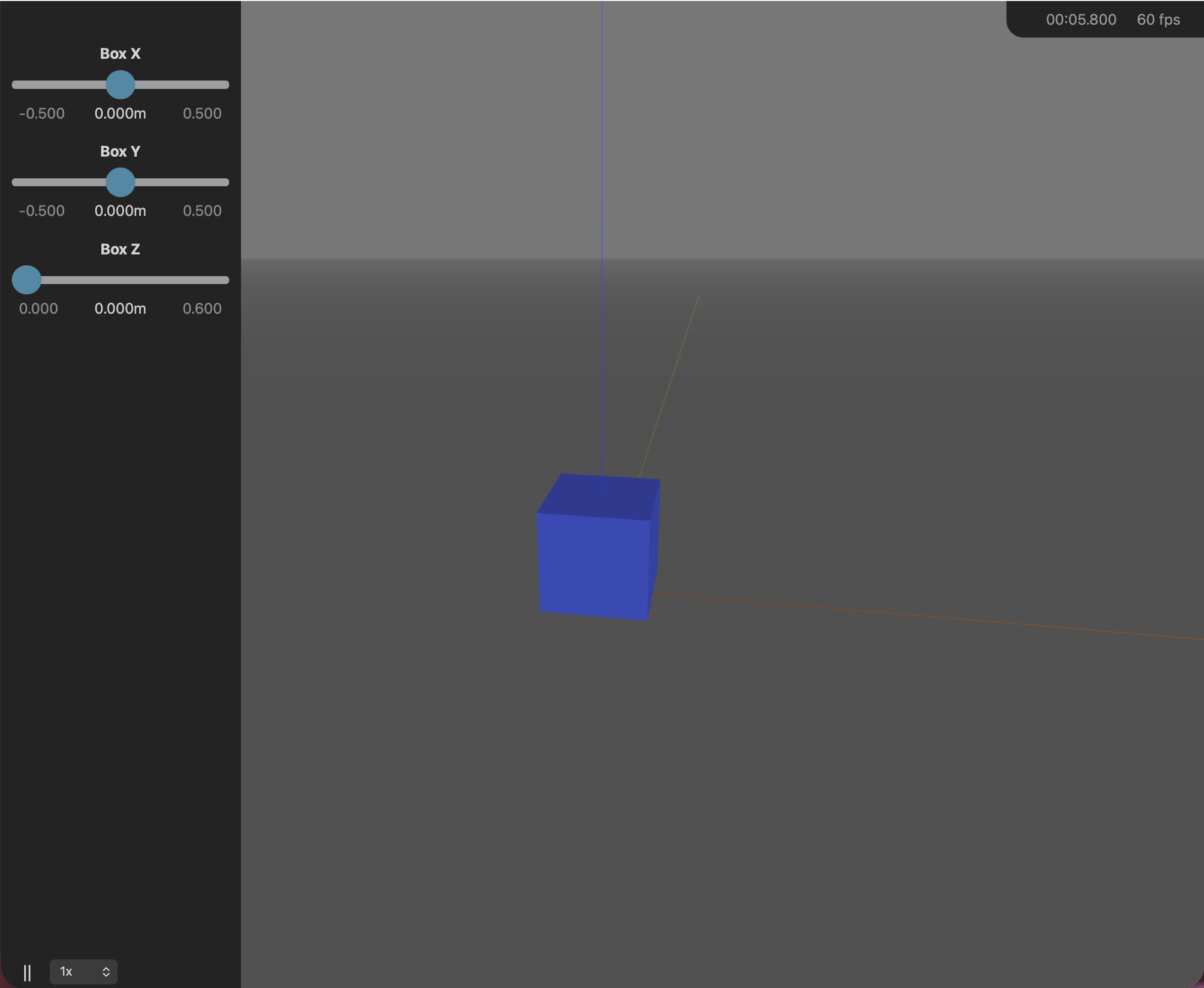 A number of different objects rendered in Swift.